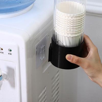 Jednorázové zásobníky na papírové kelímky Plastové držáky na kelímky pro zásobník na vodu Nástěnné automatické skladování kelímků Nádoby na kelímky