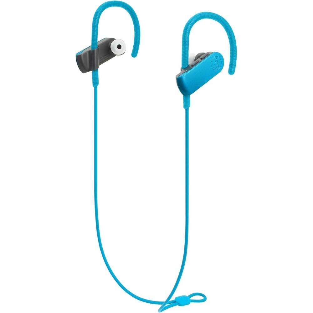 

Беспроводные наушники-вкладыши Audio Technica Ath Sport50btbk Sonicsport Bluetooth, синие, синие