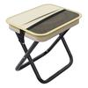 Mini Folding Stool with Carry Bag Portable Lightweight Heavy Duty Waterproof Outdoor Camping Backpacking Beach Picnic Fishing Collapsible Chair Seat