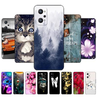 Für Realme GT Neo2 Hülle 6,62 Zoll Silikon Rückseite Für OPPO RealmeGT Neo 2 5G Weiche Hülle RMX3370 Telefonhülle Funda schwarzes TPU-Case