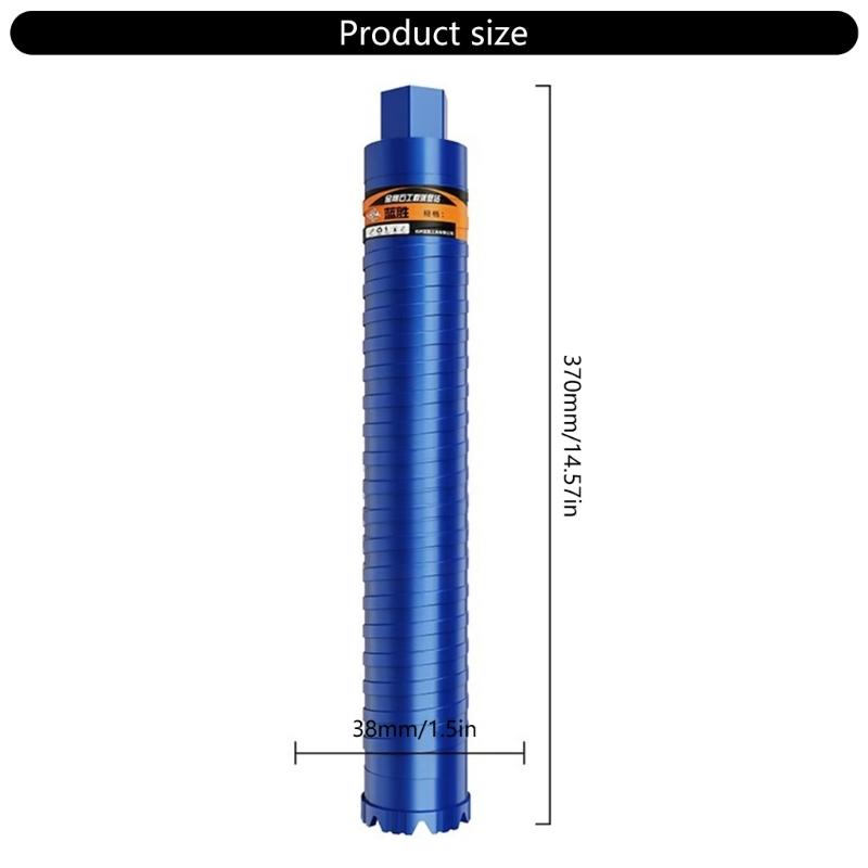 Diamonds Hole Opener With Alloy Construction For Masonry Drilling Diamonds Hole Opener 370mm Concrete Core Drill Bit