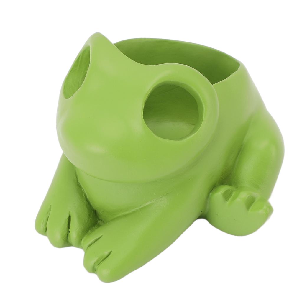 Froschförmiger Kerzenhalter Harz Kreativ Lustig Niedlich Kerzenständer für Wohnzimmer Schreibtisch Dekoration