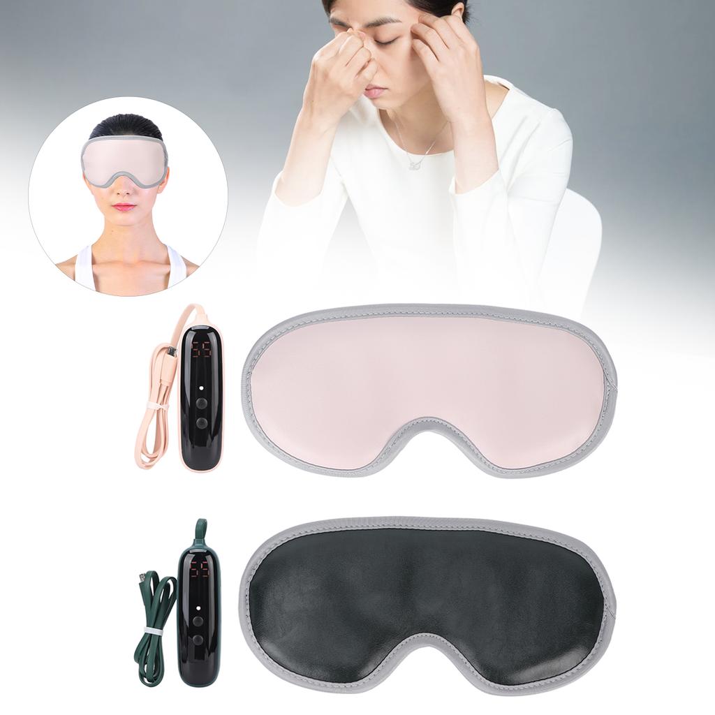 Heated Eye Patches Warm Folding USB Eye Compress Heating Pad for Eye Treatment Care Dry Eyes Dark Ci