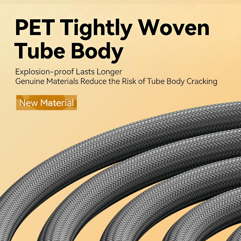 1.5/2M Anti Winding Handheld Shower Hose Gi/2 Flexible Shower Tube High Pressure Universal Interface Bath Shower Nylon Pipe