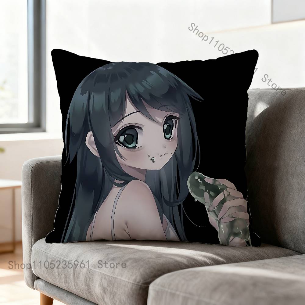 Saya No Uta The SSong of SSaya Pillowcase for Sofa Room Office Decor Printing Protector Cushion Cover Valentine gift Custom