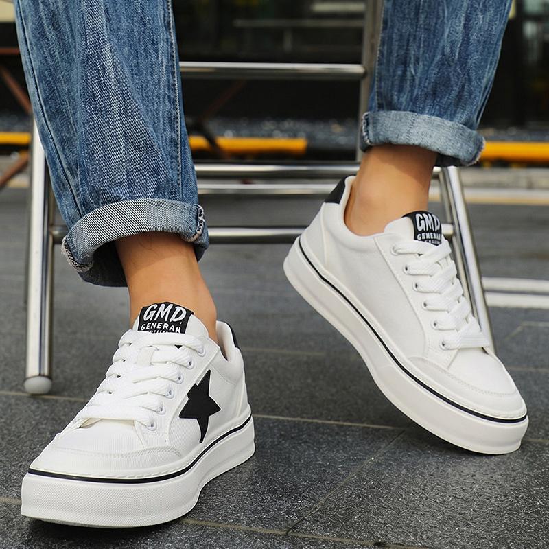 New Men's Classic Four Seasons Fashion Low Top Skateboarding Shoes Comfortable Soft Sole Sneakers