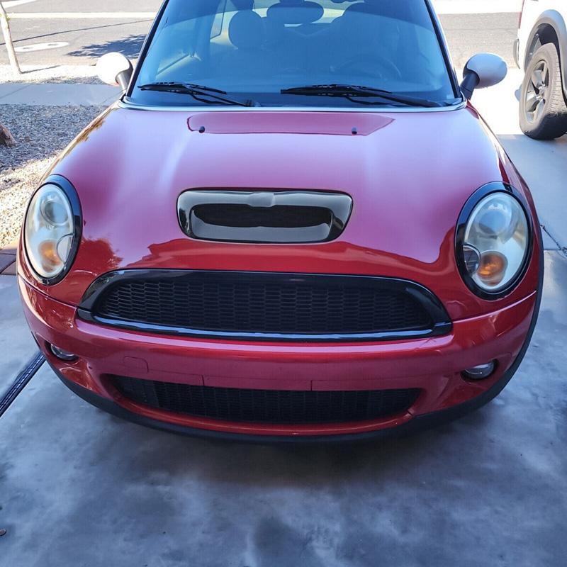 Front Hood Air Intake Vent Scoop 51132756095, 51132757694, 51232752275 For Mini Cooper S R55 R56 R57 R58 R59 2007-2014