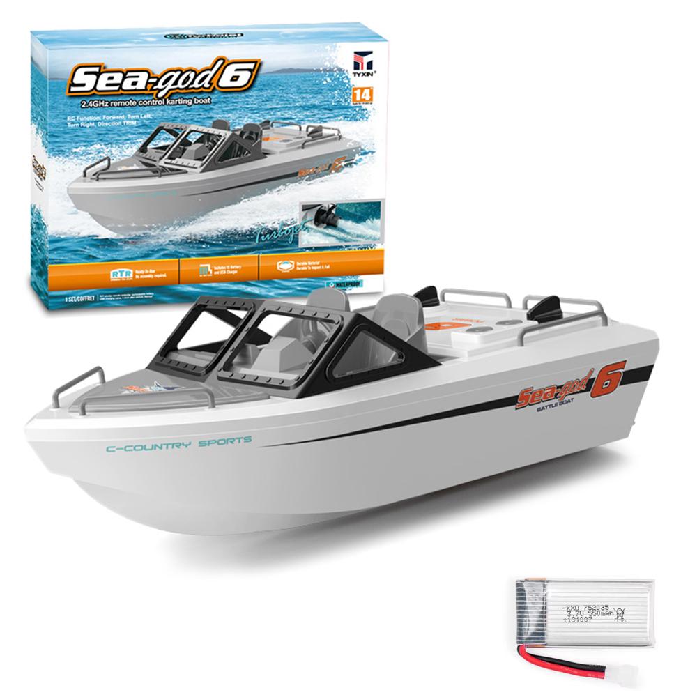 1/12 Rc Boat TX693 2.4G Vortex Jet Go Kart Remote Control Brushless High Speed Racing Boat Model Electric Control Speedboat