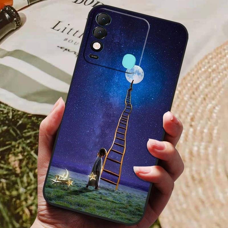 Für Tecno Spark 8 Hülle 8C Silikon Rückabdeckung Handyhülle für Tecno Spark 8 8P 8C Spark8 P Hüllen Spark8P Weicher Stoßfänger coque Fundas