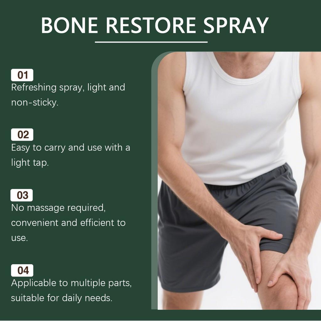 Joint Care Spray: Gently Nourishing And Massaging Knee Joints. Body Comfort Care Spray 30ml