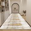 Nordic Luxury Hallway Long Rugs Stair Mat Hotel Floor Mats Abstract Carpet for Living Room Kitchen Corridor Mat Tapis Alfombra
