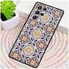 Ancient Floral Tiles Phone Case for Samsung Galaxy note 10 pro S26 Ultra S23 S24 FE S25 S21 S22 PLUS shockproof Cove