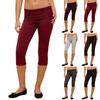 Damenmode Farbe Sexy Schlankmachend Gepolstert Sport Yoga Freizeit Sieben-Punkt-Hose