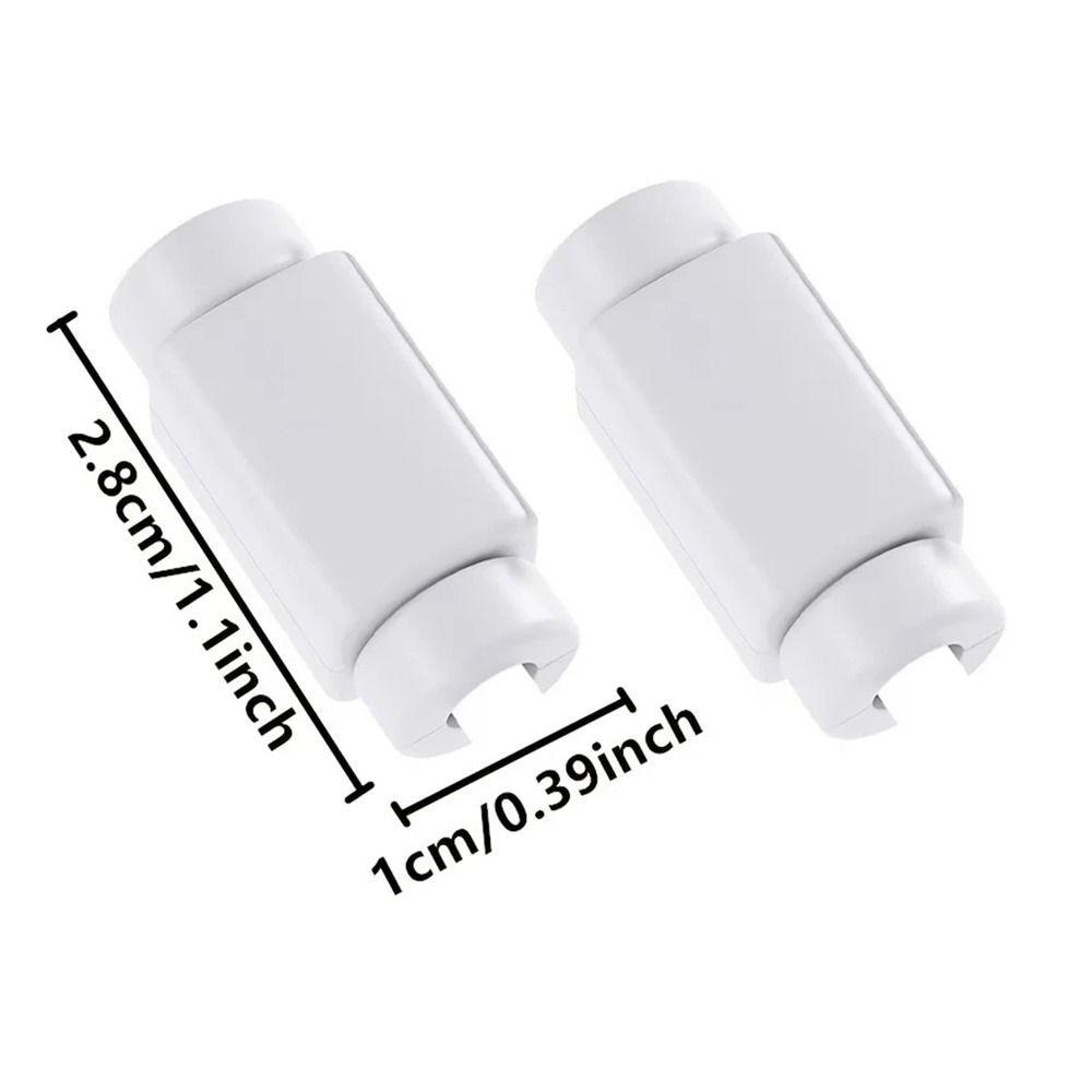 10Sets Universal Data Cable Protector Mini Anti-Breaking Cord Protective Cover Plastic Wire Protective Sleeve For Mobile Phone