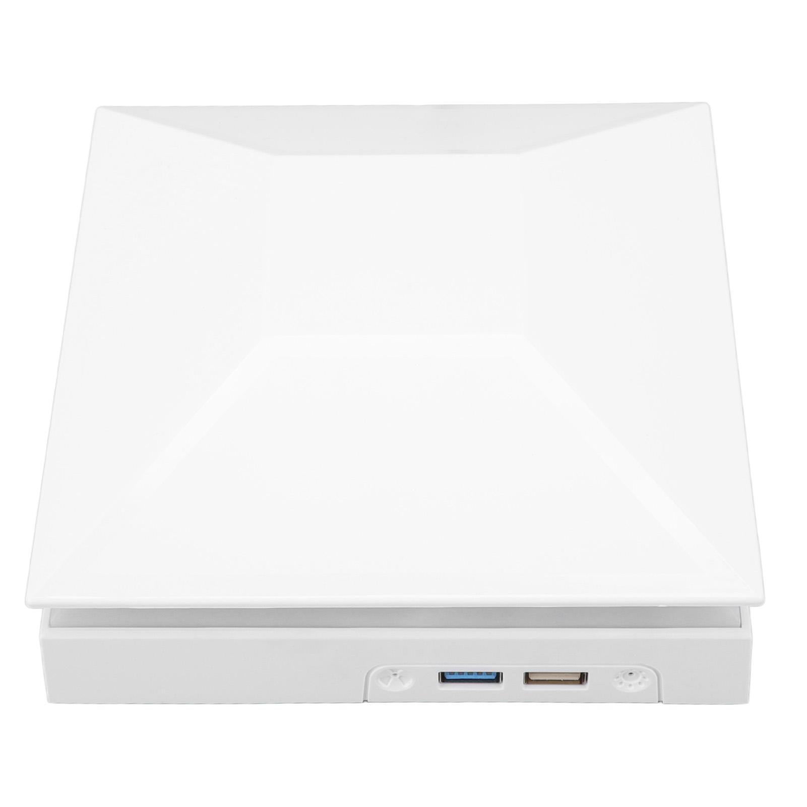 

Вентилятор охлаждения консоли 12 Вт 3 скорости ветра сенсорный переключатель регулируемый консольный пылезащищенный вентилятор охлаждения с белый