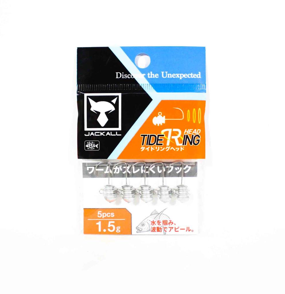 Jackall Jig Head Tide Ring Head 1.5 Grams 5 Pieces (7569)