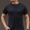 Men's Quick-Dry Tactical Short-Sleeve T-Shirt - Breathable Crew Neck for Outdoor Sports & Fitness