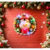 2025 Christmas Luminous Door Hanging Decorations Christmas Home Diy Decorations Scene Layout Decorations