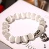 Nuovi Braccialetti Avanzati Semplici con Charms Opale Gioielli Moda Accessori Ciondoli Braccialetto Per Donna Braccialetti con Perle di Cristallo