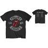 Koszulka unisex The Rolling Stones: Trasa po USA 1978 (Wstecz Drukuj)