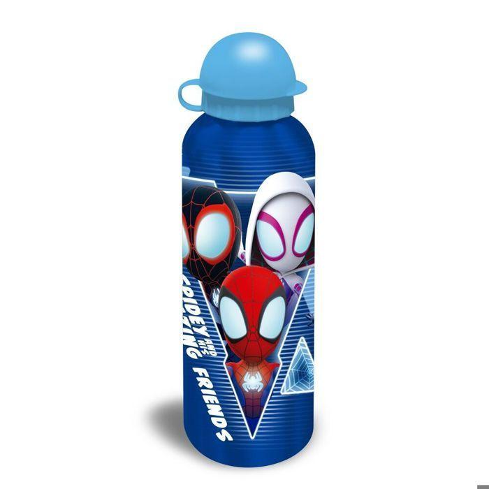 Arborescence Fles En Lunchbox - Kids Licentie - Marvel Spidey - Aluminium - Unisex - Blauw/Rood Blauw