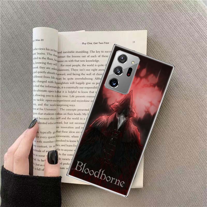 Game Bloodborne Phone Case For Samsung Galaxy S25 Edge S24 S23 FE S22 S26 Ultra S21 S20 S10 Plus Capa Soft