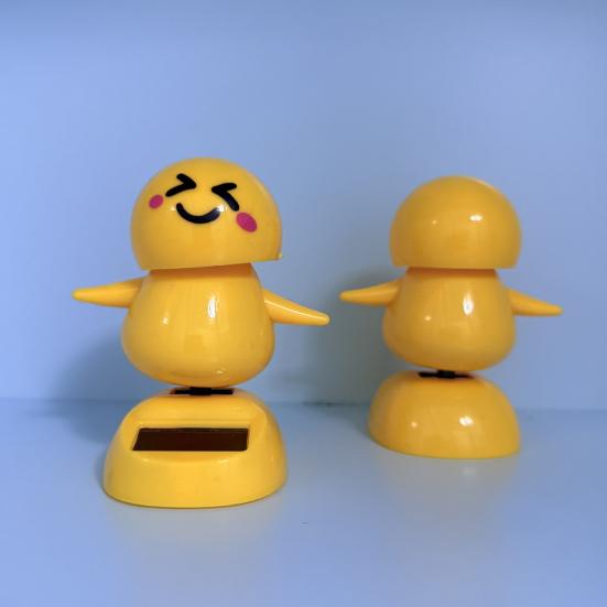 Giocattolo Solare per Cruscotto Auto, Bobblehead Divertente che Annuisce, Figura Oscillante Automatica per Veicolo Scrivania Ufficio, Carino Cartoon