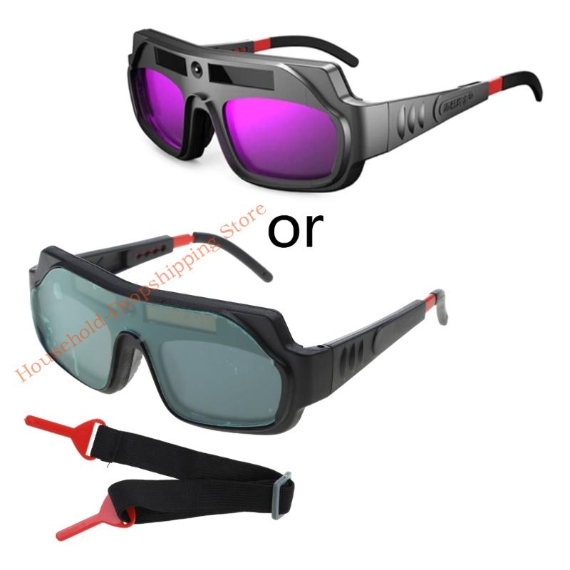 85AD Auto Darkening Welding Goggles Welding Glasses Solar Powered Welder Eyes Glasses Automatic Darkening Glasses Mask China Mainland