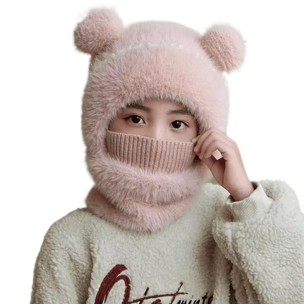 

Детская ветрозащитная шапка-капюшон 4 в 1, защита от холода, детская ветрозащитная накидка, детская одежда розовый