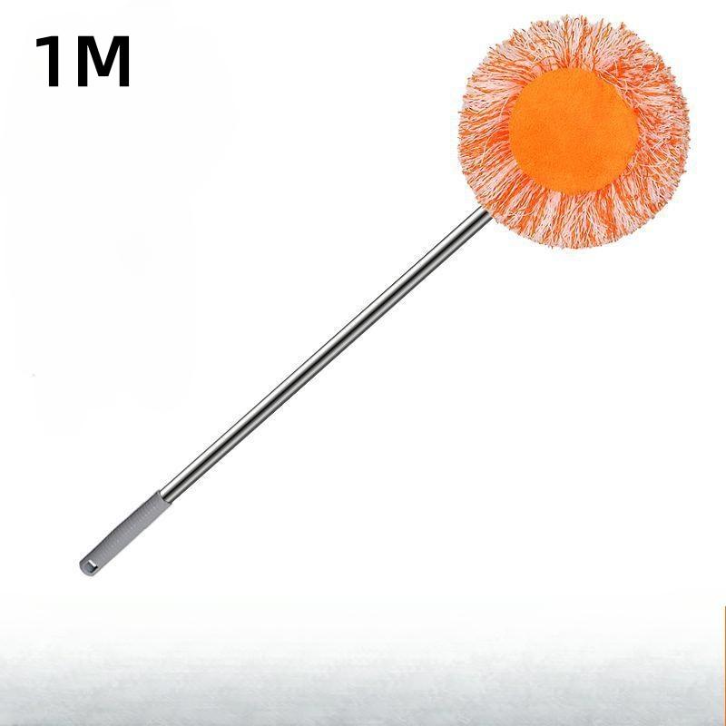 

Многофункциональная швабра для потолка и стен Гибкая Подходит для сухой и влажной уборки Легко моет полы, плитку, стекло и автомобили 1M оранжевый