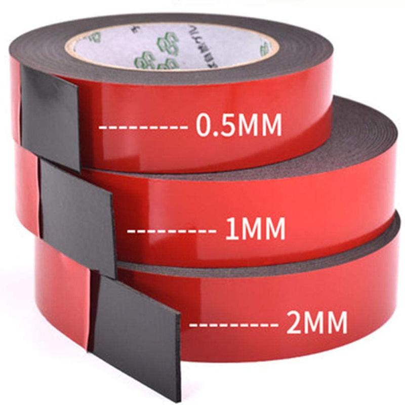 1pcs1mm thickness Super Strong Double side Adhesive foam Tape for Mounting Fixing Pad Sticky  Phone Lcd Pannel Screen Repair