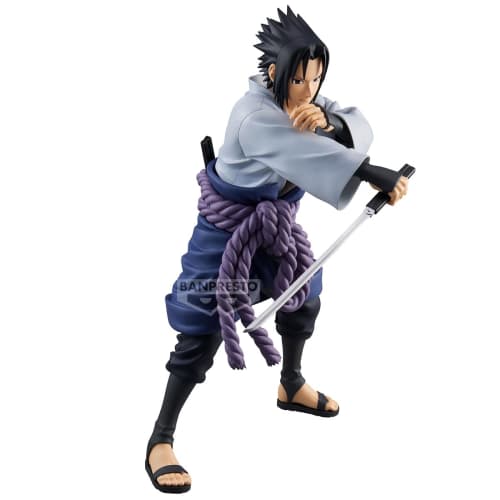 Banpresto Naruto Shippuden Uchiha Sasuke Grandista Figure