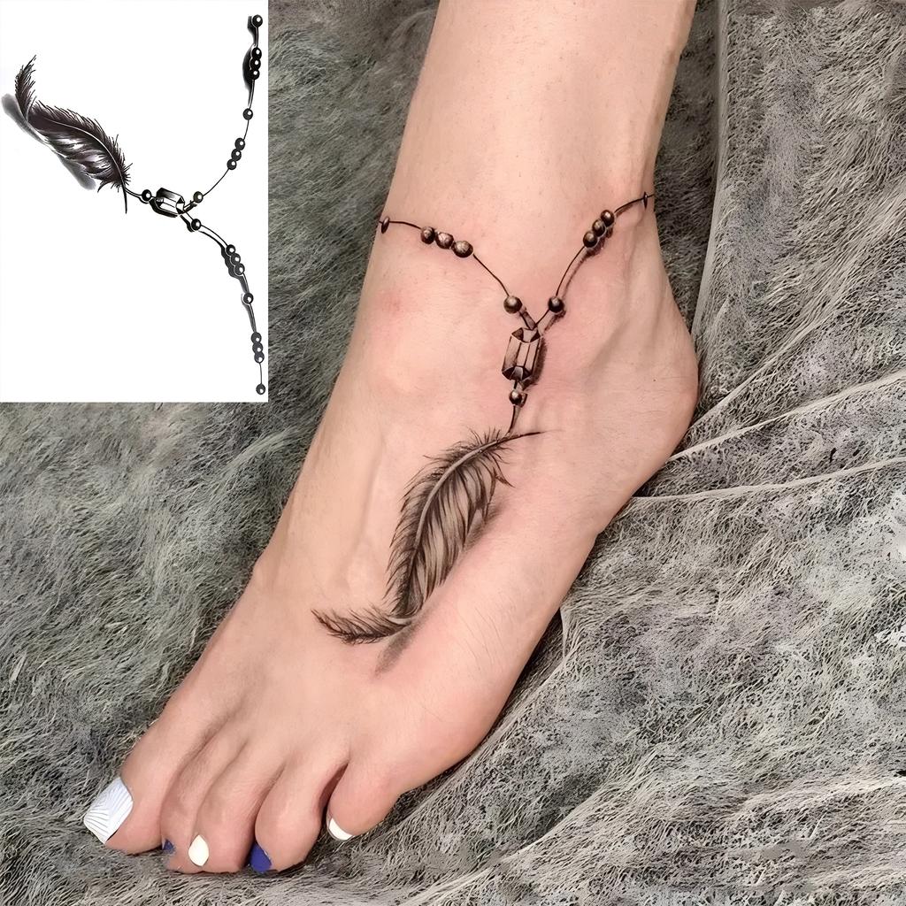 1 Sheet Halloween Cross Moth Wings Temporary Tattoos For Adult Hands Neck, Temp Fake Tattoo Sticker Long Lasting Realistic Tatoo
