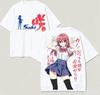 Saki Anime Lover TShirt Harajuku Cotton NewModel High Street Retro Fashion Oversized Unisex Hot Product Comfortable Breathable