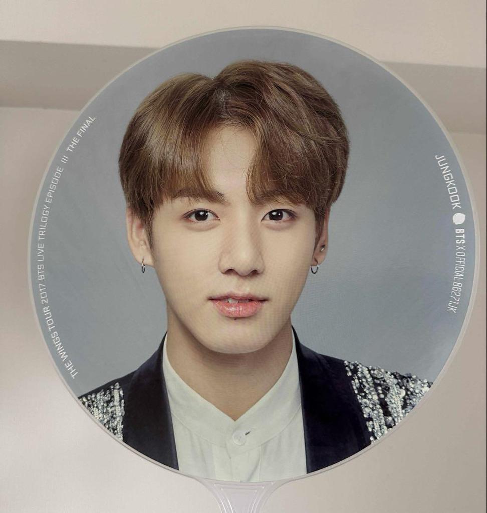 [USED] BTS Wings Tour Final Official Fan Jungkook