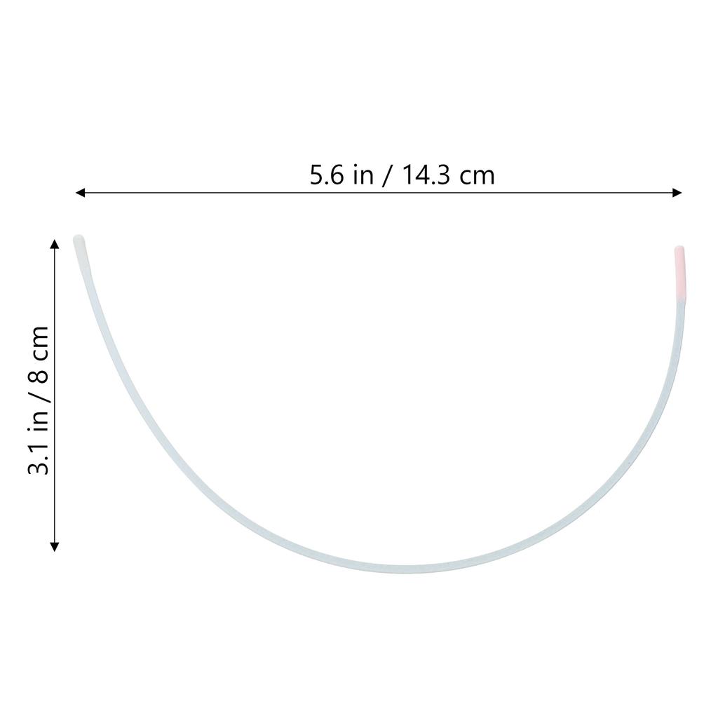 10 Paar Bügel für BHs Bügelersatz mit Stahlringstütze Metall
