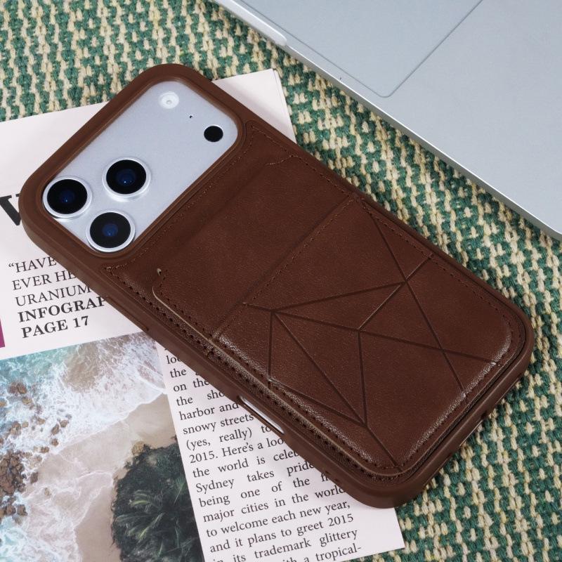

iPhone 17 2-in-1 Phone Case: Multifunctional with Bracket, Magnetic Skin, Card Slot & Anti-Drop Protection iPhone 12/12 Pro