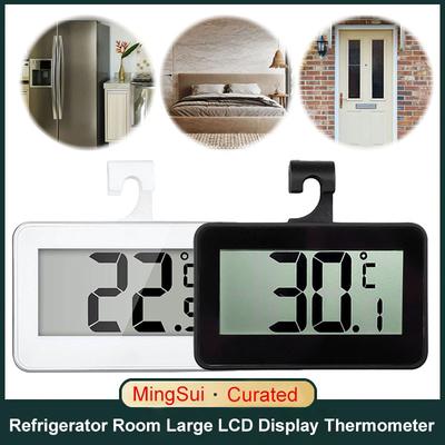 Multi-Purpose Household Thermometer And Hygrometer Digital LCD Bedroom Basement Cold Storage Refrigerator Thermometer New