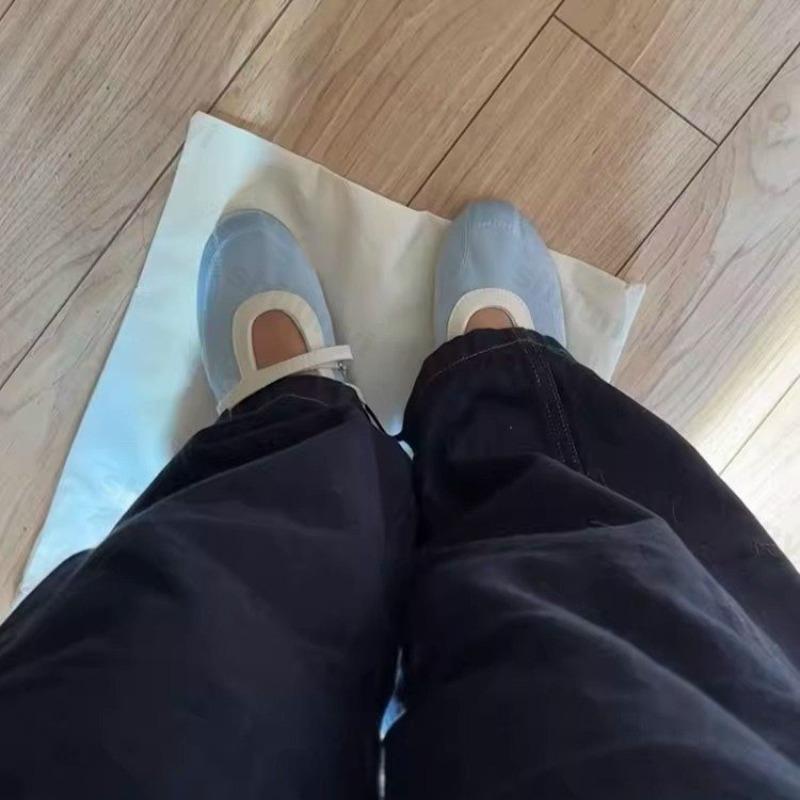 Fashion Women's Flats Sneakers Running Sport Shoes Designer 2025 Spring Casual Shoes Fashion New Trend Walking Comfort Flats Mary Jane