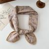 Elegant Handkerchief Scarves 70x70cm Neckerchief Versatile Bandana Scarfs  for Women