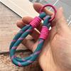 Mobile Phone Lanyard Contrasting Color Keychains for Cell Phone Wrist Strap Colorful Key Lanyard Exquisite Bag Body Kit Chain