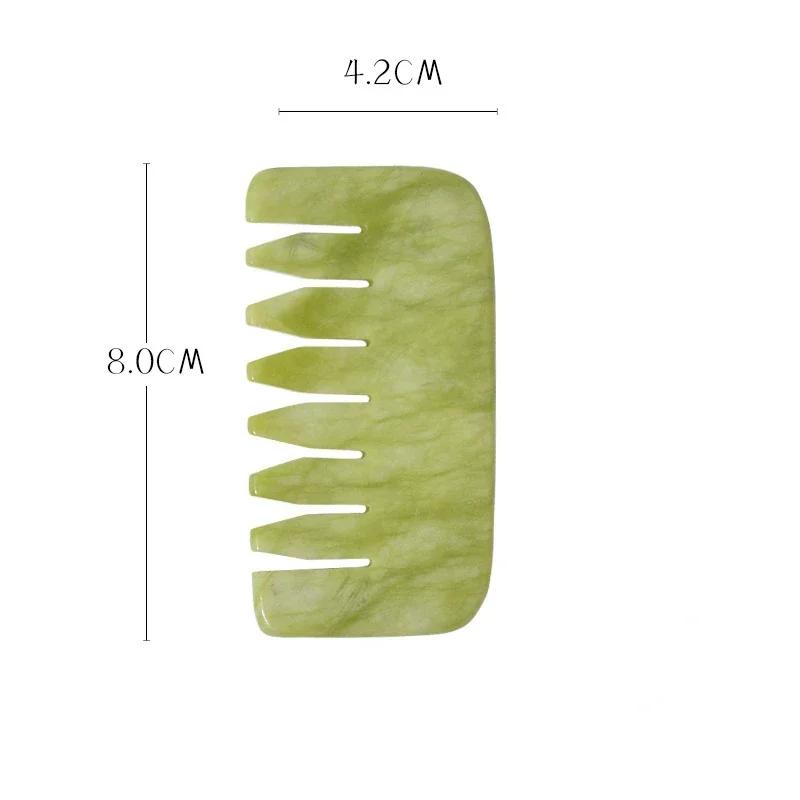 Guasha Face Scraper Head Massage Comb Gua Sha Scraping Hair Comb Scalp Care Massager Tool SPA Trigger Point Therapy