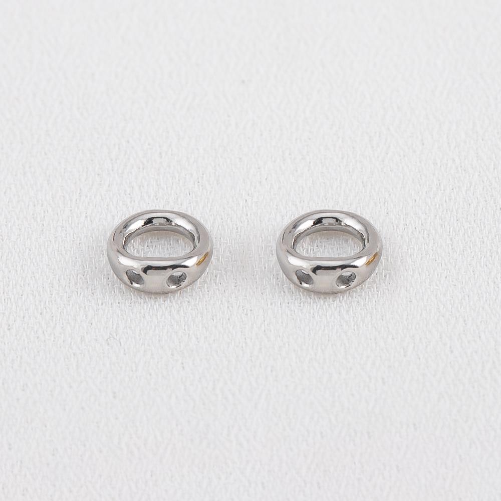 10pcs 20pcs PVD Stainless Steel Clasps Beading Supplies 5 6 8 Mm Necklace End Connectors Hooks Jewelry Bracelet Making No Fade