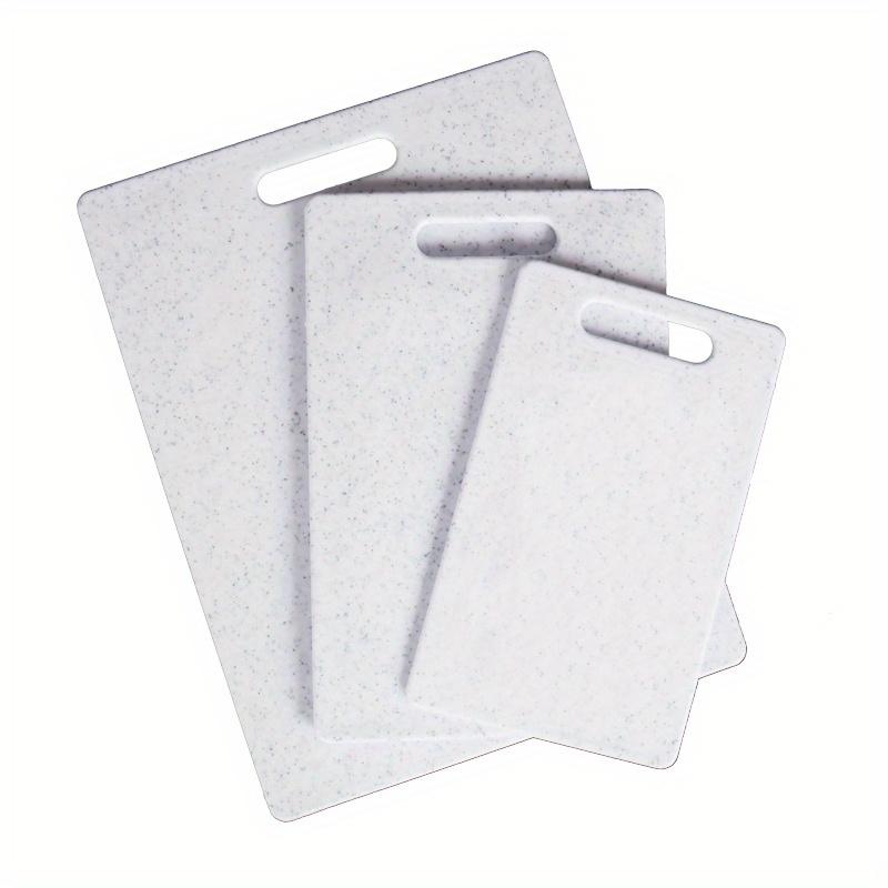 

3 многофункциональных кухонных разделочных доски - прочный пластик, безопасный контакт с пищевыми продуктами, удобная ручка 3PiecesSet