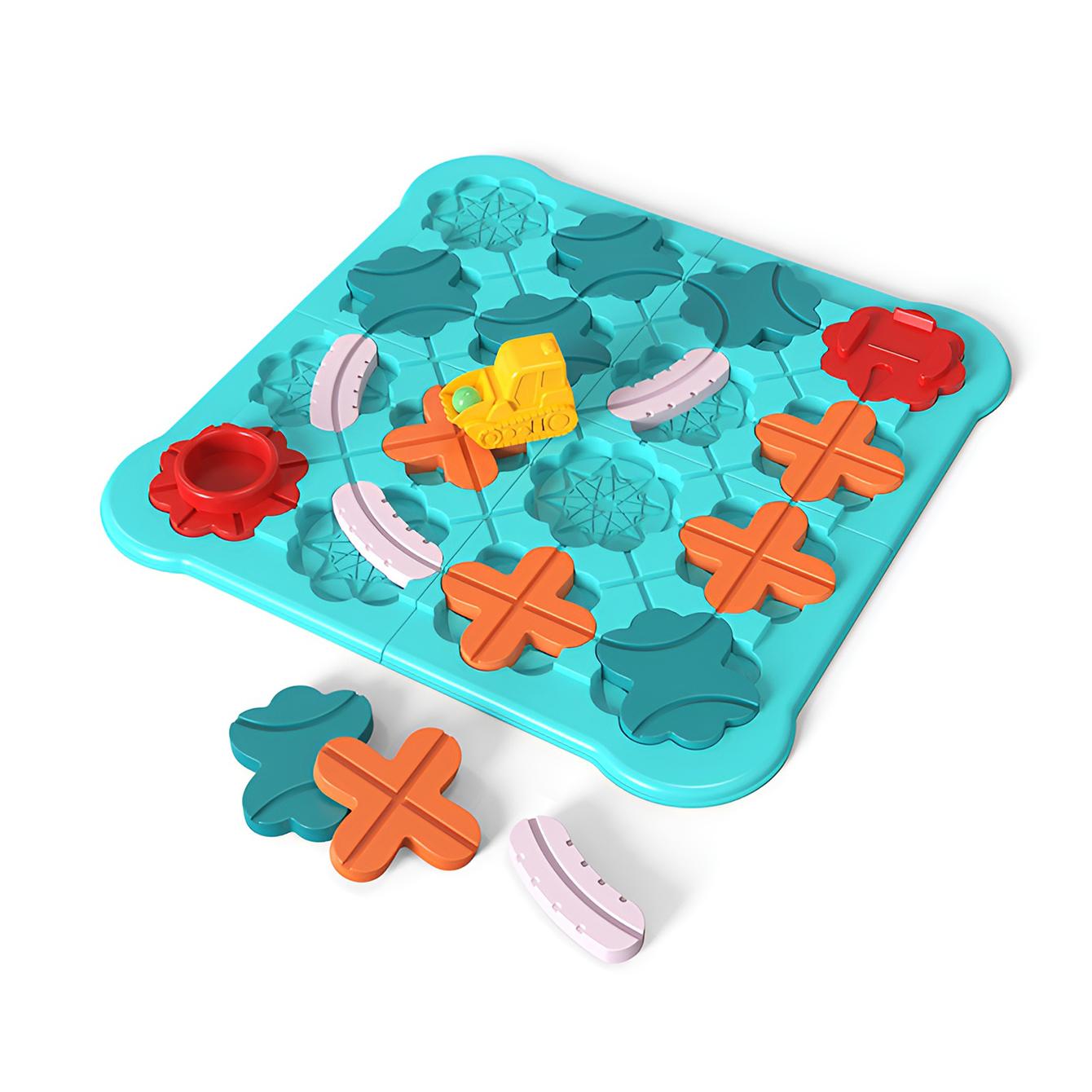 

Дорожный лабиринт тур головоломка трек игрушка интерактивная настольная игра для родителей и детей обратная инженерия автомобиль головоломка игрушка