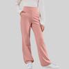 Children's Bell-Bottom Pants With Elastic Waistband And Pockets In Color