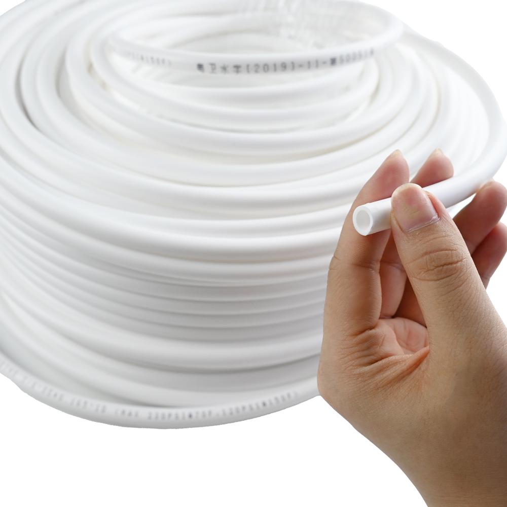 RO Water 1/4" 3/8 Inch O.D PE Hose Tubing White Flexible Pipe Tube For Reverse Osmosis Aquarium Filter System 10 M Garden Line