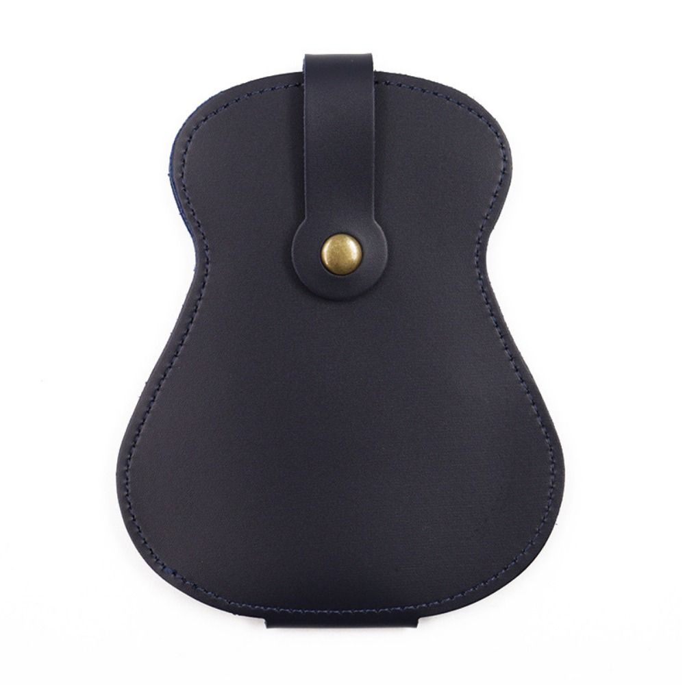 Can Hold 18 Pieces Guitar Picks Holder Case PU Leather Guitar Plectrums Bag  Ukulele