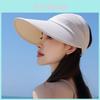 Summer Outdoor Wide Brim Sun Hat With Breathable Polyester Fabric For Women Casual Sun Protection