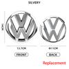 For Volkswagen Car Front Grill Badge Trunk Lid Cover Replacement Accessories 137mm X 110mm For Volkswagen VW 2009-2013 MK6 Golf6